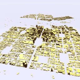 Urban design strategies-land use-population-housing density-building height-floor area ratio.
