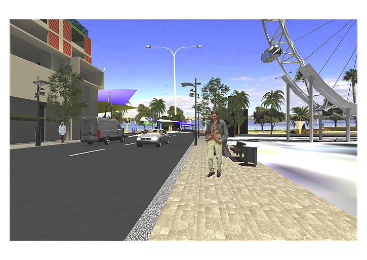 Nodal development-relationship between transport & built form.