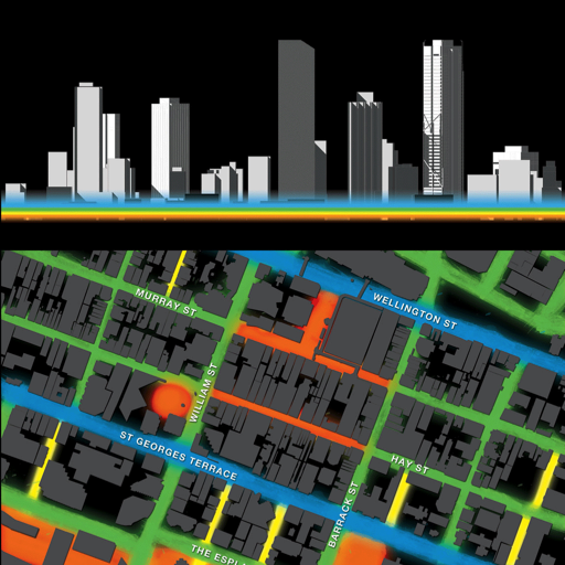 Colour temperature -assists wayfinding