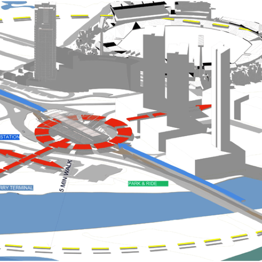 Basis of economic development, accessibility created through co-dependence of urban form & transport systems