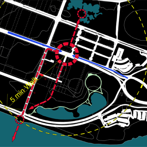 Walkable neighbourhood