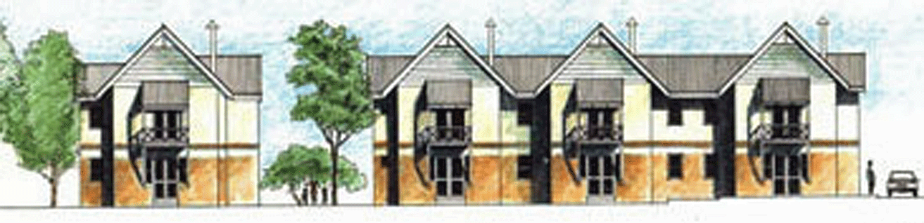 Passive solar townhouses